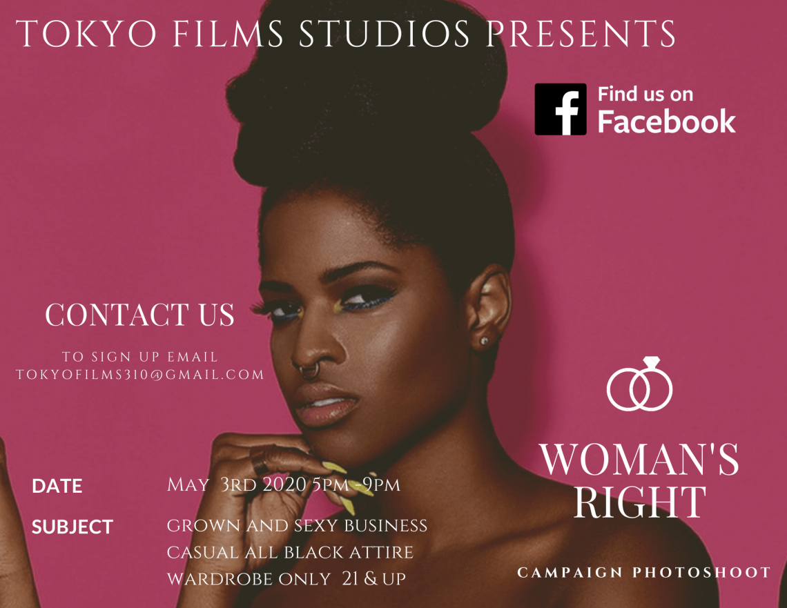 Women’s rights photoshoot