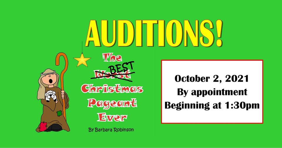 Best Christmas Pageant Ever Auditions
