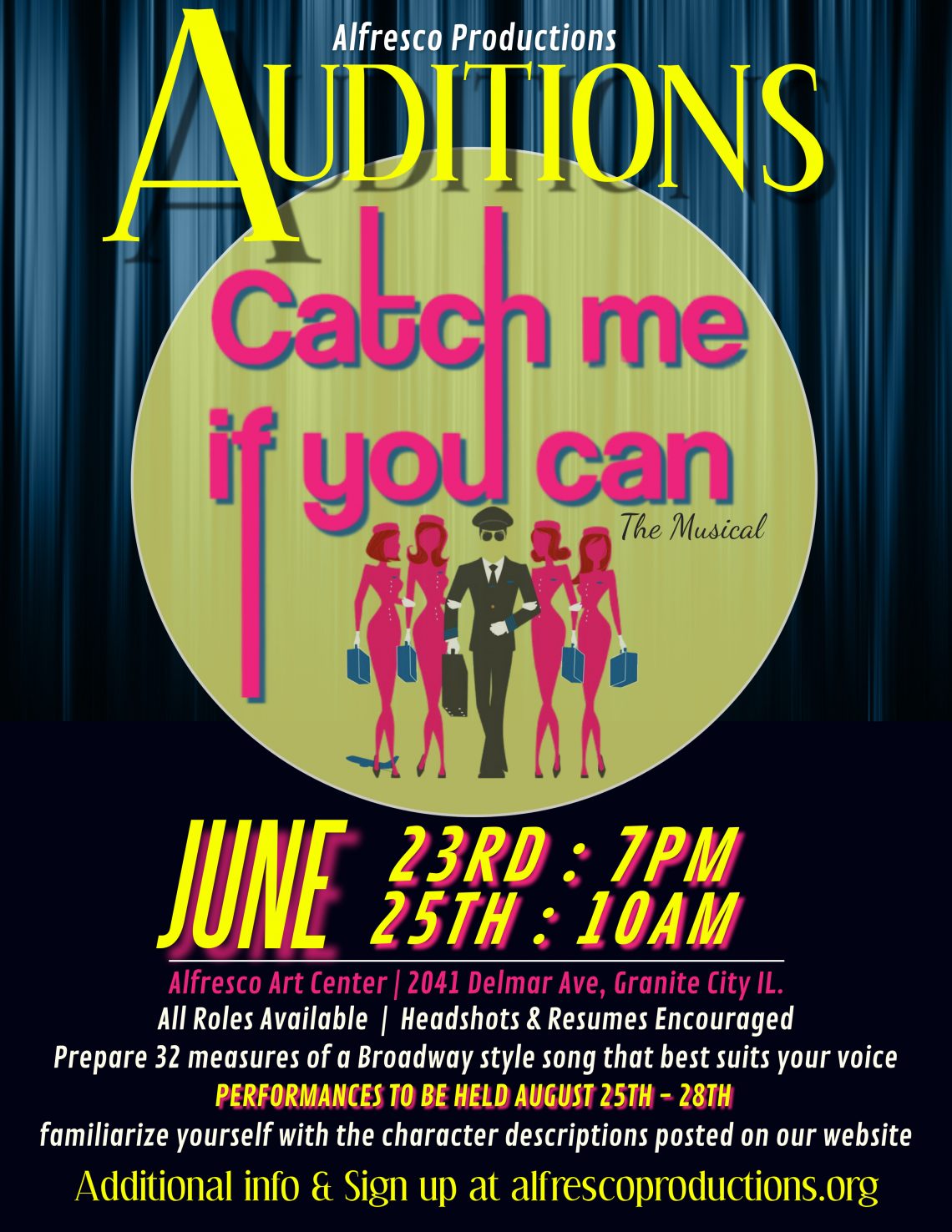 CATCH ME IF YOU CAN, MUSICAL @ ALFRESCO