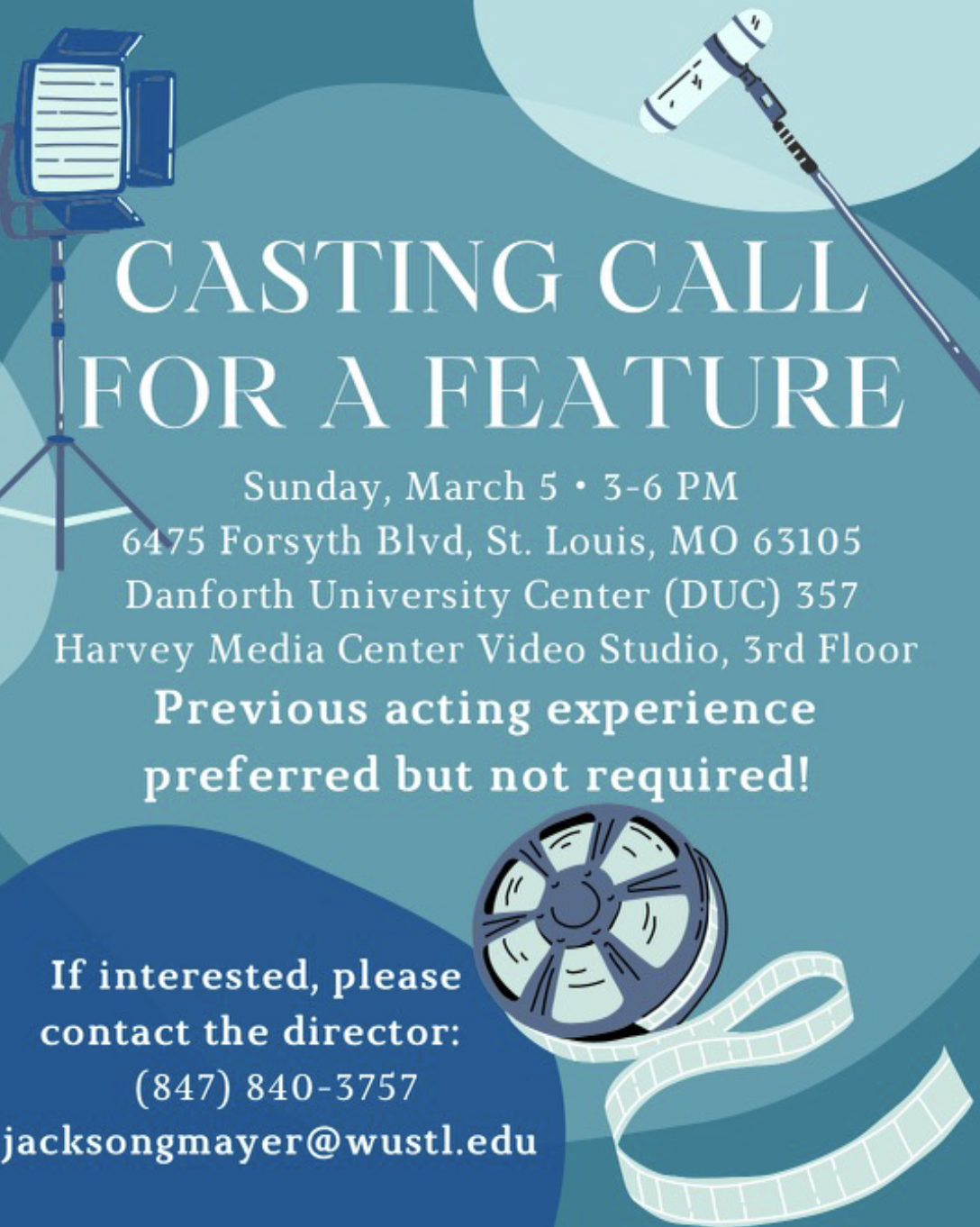 Casting Call – March 5th – Feature Film “Rock Botton”