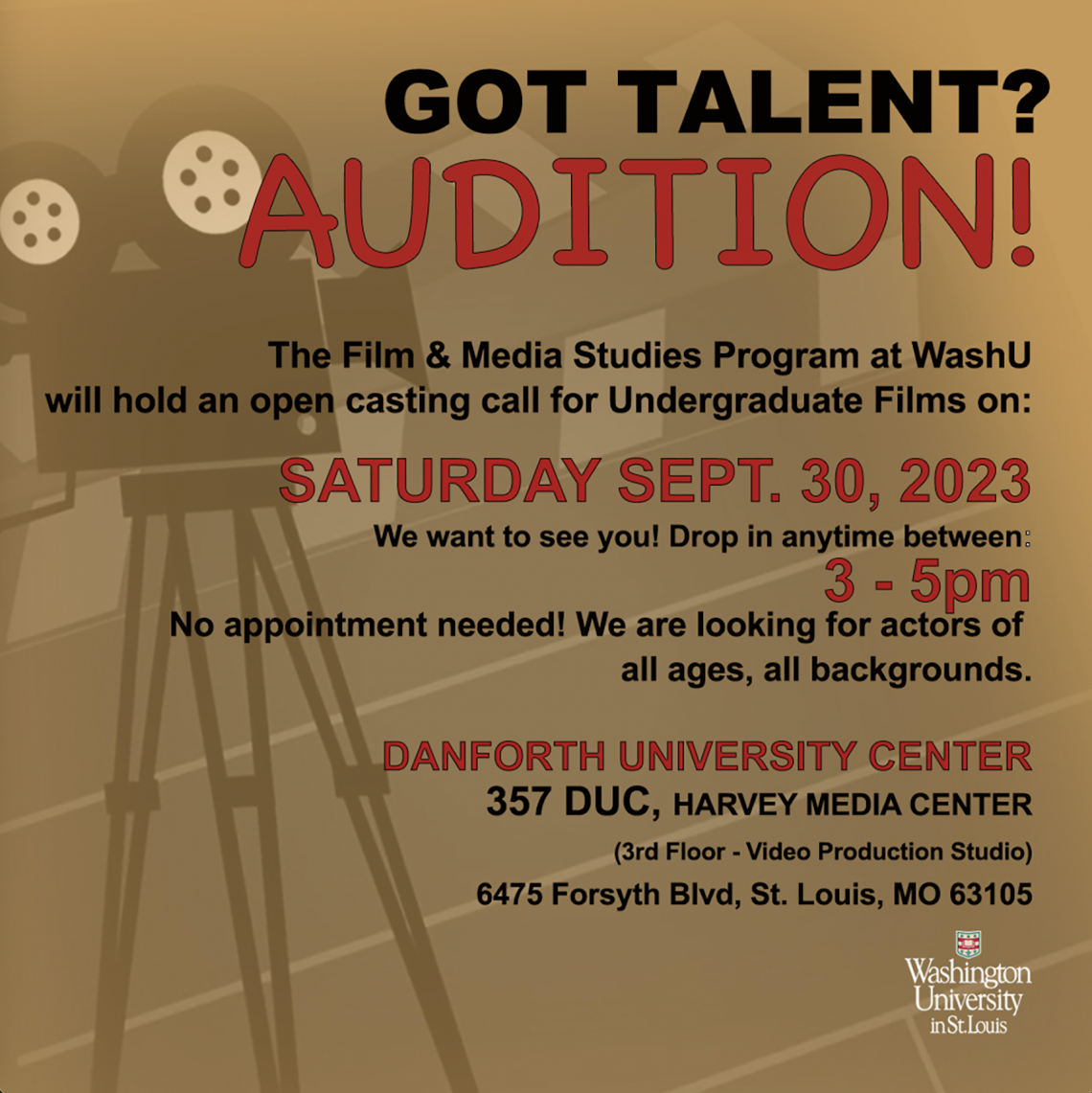 Got Talent? Audition!