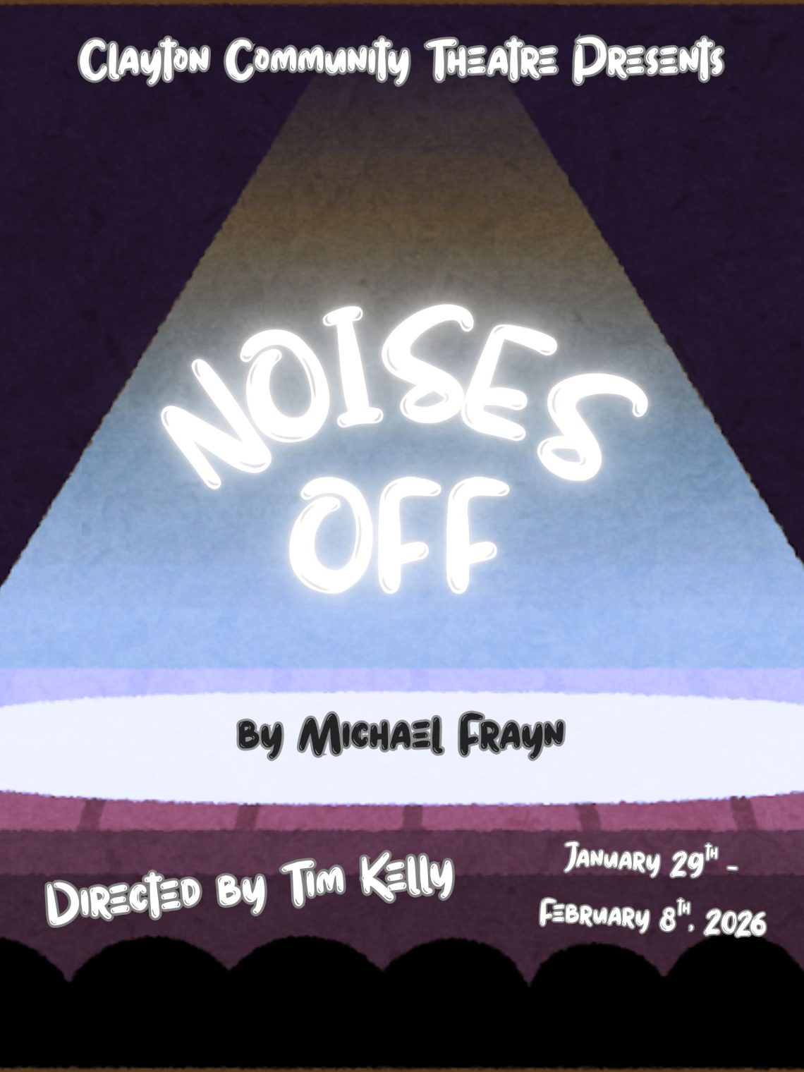 NOISES OFF at Clayton Community Theatre